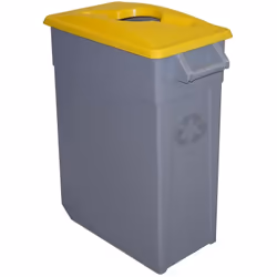 Conteneur Zeus de 65 litres, avec couvercle et roues.avec deux roues et deux poignées pour une manipulation facile.conçu avec ...