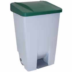 Contenedor Selectivo 80 litros Cubo contenedor con tapa destinado a la recogida y clasificación de residuos De fácil desplaza ...