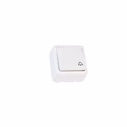 Le bouton-poussoir de sonnette monté en surface AMIG, modèle 3840 21180, est la solution parfaite pour vos besoins de sonnett ...