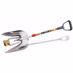 Pelle CAT J12-201 L'aluminium de haute résistance et le manche solide en fibre de verre avec poignée antidérapante font de ce ...