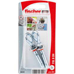 Fischer 98449 ancrage à vis et cheville murale 2 pièce(s) Ancre d'expansion