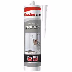 Mastic Pour Fissures Fischer Couleur Grise 300ml. Mastic Acrylique A Base De Résines Modifiées. Usage Général Sur Joints Au M ...