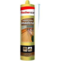 Mastic pour bois - FISCHER - Pin 310 ml - Sèche en 1 heure - Élastique et flexible