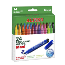 Alpino AR000007 stylo-feutre Extra-large Multicolore 24 pièce(s)