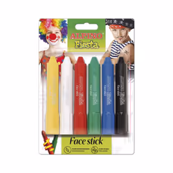 Alpino DL000014, Noir, Bleu, Vert, Rouge, Blanc, Jaune, Dur, Adultes et enfants, 6 pièce(s), Ampoule