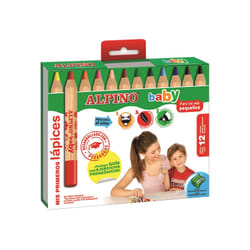 Alpino AL000177 crayon de couleur Multicolore 12 pièce(s)