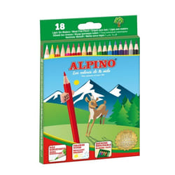 Alpino AL010656 crayon de couleur Multicolore 18 pièce(s)