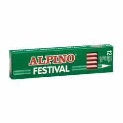 Alpino C0131002 crayon de couleur Jaune 12 pièce(s)