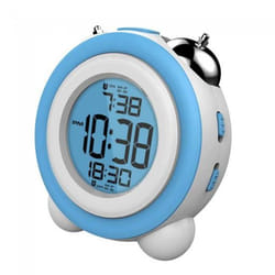 Daewoo DCD-220BL réveille-matin Réveil numérique Bleu, Blanc