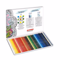 Alpino AL000242 crayon de couleur Multicolore 36 pièce(s)