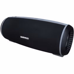 Daewoo DBT-10, 12 W, Sans fil, Enceinte portable stéréo, Noir, Gris, Universel, MicroSD (TransFlash)
