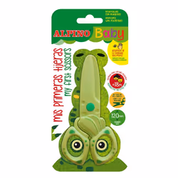 Alpino PT0036 ciseaux à bouts ronds Universel Découpe droite Vert