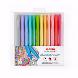 Alpino AR000188, 12 pièce(s), Couleurs assorties, Assortie, Multicolore, Triangulaire, 0,7 mm