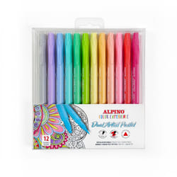 Alpino AR000188 marqueur 12 pièce(s) Assortie Couleurs assorties