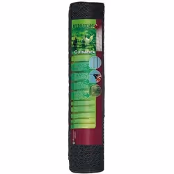 Grillage métal plastifié - 0,50 x 10 m/19 x 0,7 mm "Galvanex Plast 19" - triple torsion - Vert
