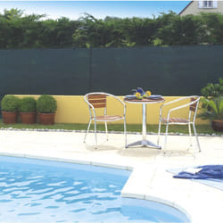 Brise vue tissé 95% occultant - vert- 1,2 x 50 m TOTALTEX
