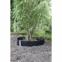 Barrière anti-racines et rhizomes pour plantations. Elle est idéale pour limiter l’envahissement des bambous. HDPE Epaisseur  ...