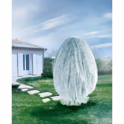 Voile d’hivernage vous permettant de protéger vos plantes l’hiver. Perméable à l’air et à l’eau. Matière : Voile non tissé po ...