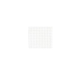 Grillage plastique maille 1 cm - blanc - 1 x 25 m CUADRANET