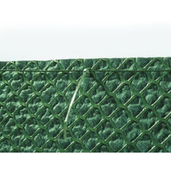 Brise-vue vert en maille plastique 100% occultant tandem - 1,2 x 25 m - Nortene
