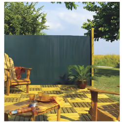 Canisse simple face en PVC brise-vue et brise-vent. 85 % occultant Composition : PVC Densité : 0,9 kg/m2 Composée de lattes p ...