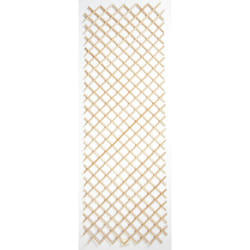 Treillis en osier naturel pelé "Wick Trellis" - 0,50 x 1,50 m