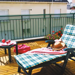 Grillage plastique maille carrée Vert 1 x 5 m BALCONET