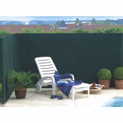 Maille plastique d'occultation . Idéale pour créer l'intimité totale dans votre jardin, balcon ou terrasse. Très résistante e ...