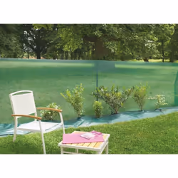 Brise vent . Idéal comme protection contre le vent et pour d’autres applications. Fabriquée en HDPE et traitée avec des addit ...