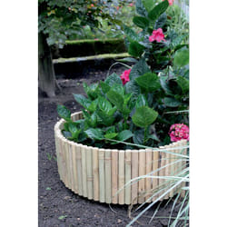 Nortene - Bordure souple en bambou naturel 'Bamboo Roll' - 0,30 x 2 m