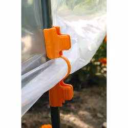 Permet de fixer le film plastique sur les tuteurs Poids du produit nu (en kg): 0.128 Matière principale: Polyéthylène Longueu ...
