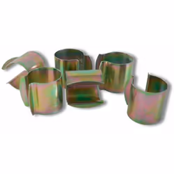 Lot de 12 clips de 32 mm de diamètre vous permettant de fixer le film à l’armature de votre serre.