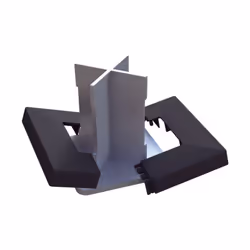 TAP FIX 2 caches pour recouvrir la platine de fixation BASFIX. Facile à installer par emboîtage. Aucun entretien nécessaire.  ...