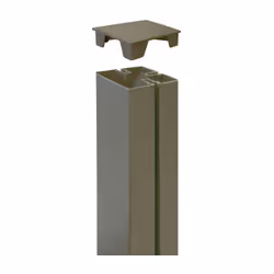 TAP ALUPOST 2 bouchons pour couvrir le poteau ALUPOST. Vous souhaitez adapter notre poteau ALUPOST à la hauteur de votre terr ...