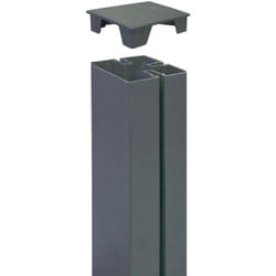Nortene - tap alupost - Lot de 2 bouchons pour alupost - Anthracite