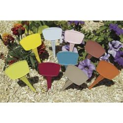 Nortene - 8 étiquettes couleur à planter Label 25 - Mix Couleurs Vives - 25cm