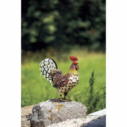 Coq décoratif stylisé Fier gallinacé, charmeur de toutes les poules du voisinage. Bénéfices : Fier comme un coq, Harry trôner ...