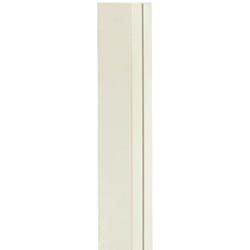 Nortene - Poteau alupost pour panneaux décoratifs - 1,98 m - aluminium - blanc