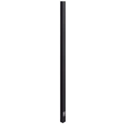 Poteau alupost pour panneaux décoratifs - 1,98 m - aluminium - Anthracite - Nortene