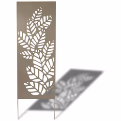 Panneaux en métal, avec motifs décoratifs Le panneau en métal Déco Panel peut soit être planté en terre, soit être fixé à un  ...