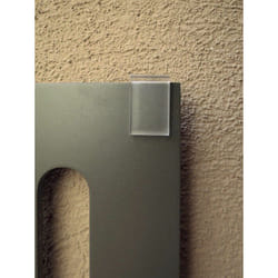 Lot de 4 accessoires pour pose murale de panneaux
