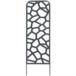 Nortene - Trellis métal décoratif à planter stone - 0,33 x 1,20 m - Ardoise