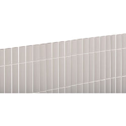 Nortene - Canisse pvc double face 20mm - Blanc - 1x3m
