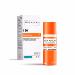 BELLA AURORA Protection solaire anti-taches SPF50 50ml, Crème d’écran solaire, Visage, Flacon pompe, Anti-taches, Protection, ...