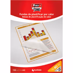 Fixo 01020100, Transparent, Plastique, Brillant, A4, 216 mm, 303 mm