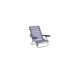 Alco - Chaise de plage 607-alf inclinable aluminium fibreline
