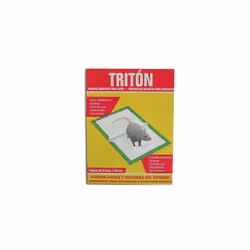 TRITON Les piЏges adh_sifs pi_gent les rats et les souris causant leur mort sans poison, Caract_ristiques n'a pas de poison,  ...