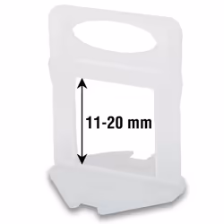 Indicateur de niveau de carrelage Rubi; 11-20 mm; 1,5 mm; 100 unités
