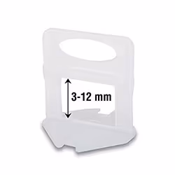 Indicateur de niveau de carrelage Rubi DELTA LEVEL SYSTEM; 3-12 mm; 1,5 mm; 2400 unités