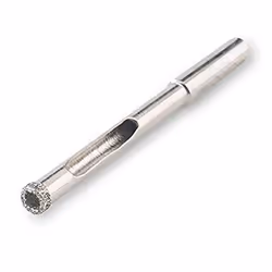 Foret diamant pour forage humide Rubi EASY GRES; 6 mm